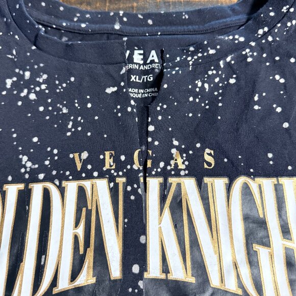 NEW WITH TAGS WEAR by Erin Andrews Women's Vegas Golden Knights Cropped T-Shirt - Picture 4 of 7